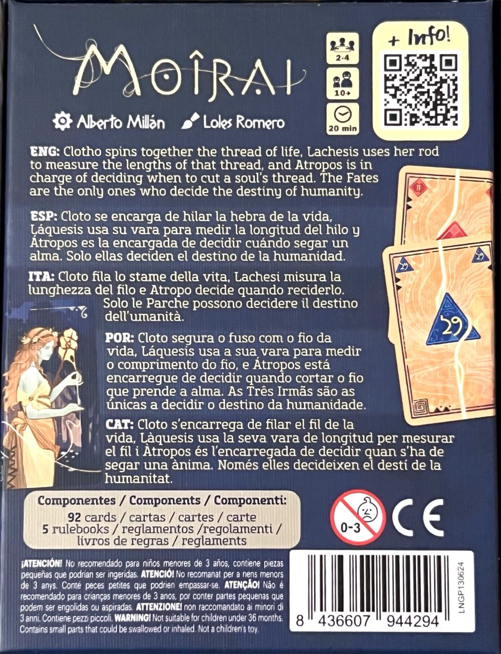 Moirai  (2 3 4) board game collectible [Barcode 8436607944294] - Main Image 2