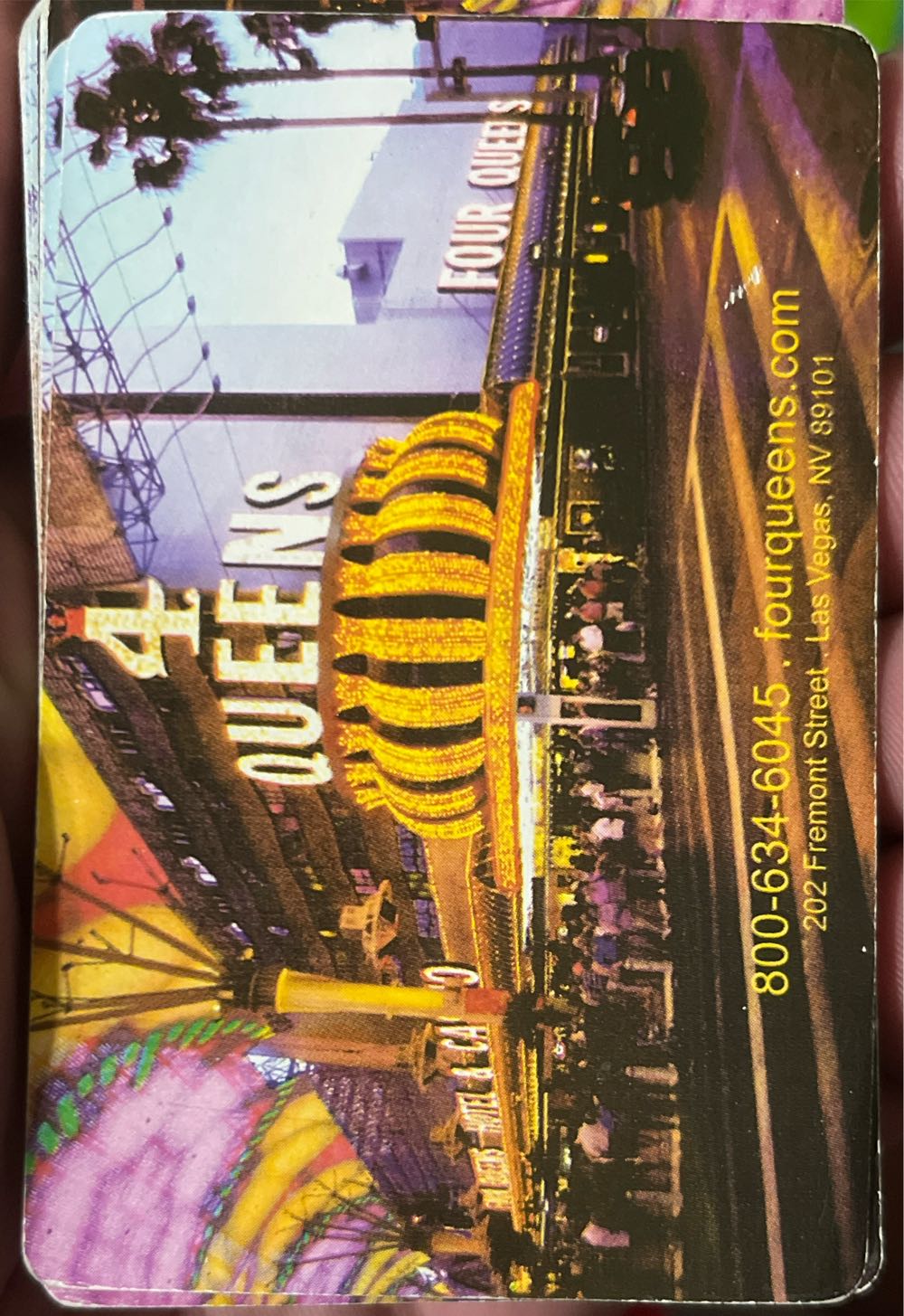 4 Queens Hotel & Casino Tin   board game collectible - Main Image 2