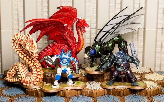 Heroscape Aquilla’s Alliance Heroes of the Quagmire  (2+) board game collectible - Main Image 2