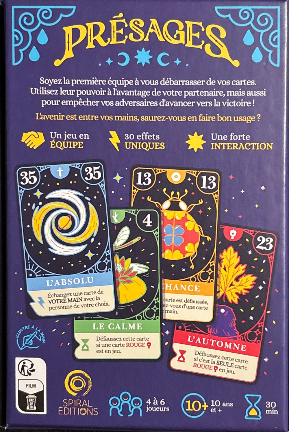 Présages Ft  (4 @ 6) board game collectible [Barcode 3770026418024] - Main Image 2