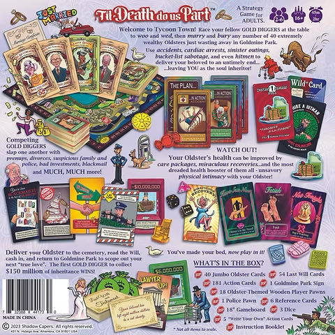 Til Death Do Us Part - DELUXE!  (2-6) board game collectible - Main Image 2