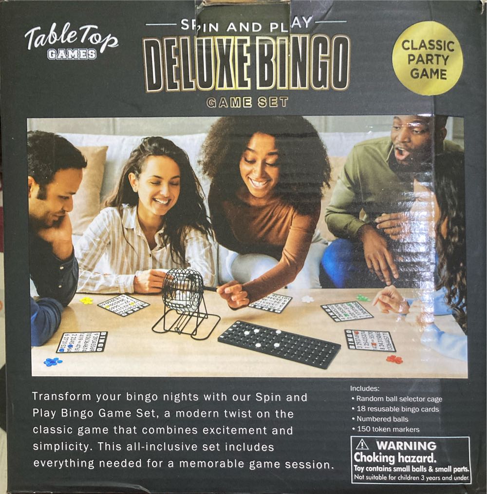 Bingo Game Set  (2-18) board game collectible [Barcode 840544114999] - Main Image 2