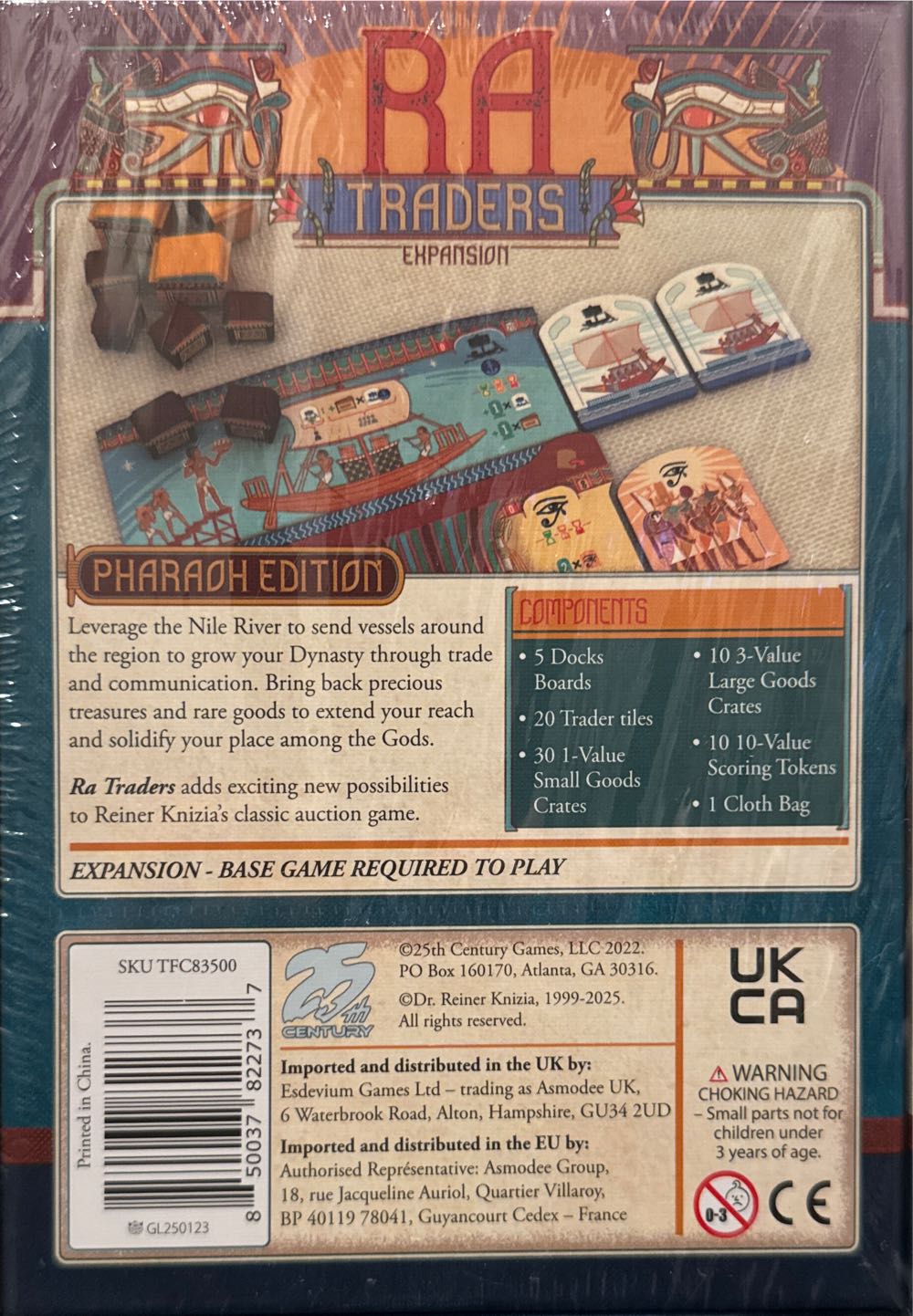 RA: Traders Expansion  board game collectible [Barcode 850037822737] - Main Image 2