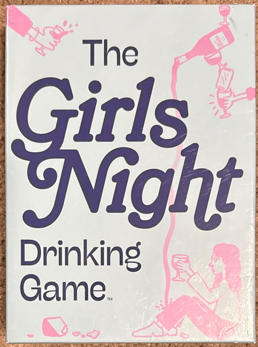 The Girls Night Drinking Game Girls Night Out Card Game Bachelorette Party Games Games For Big Groups Party Game For Her 21st Birthday Gift  (2+) board game collectible [Barcode 859575007460] - Main Image 2