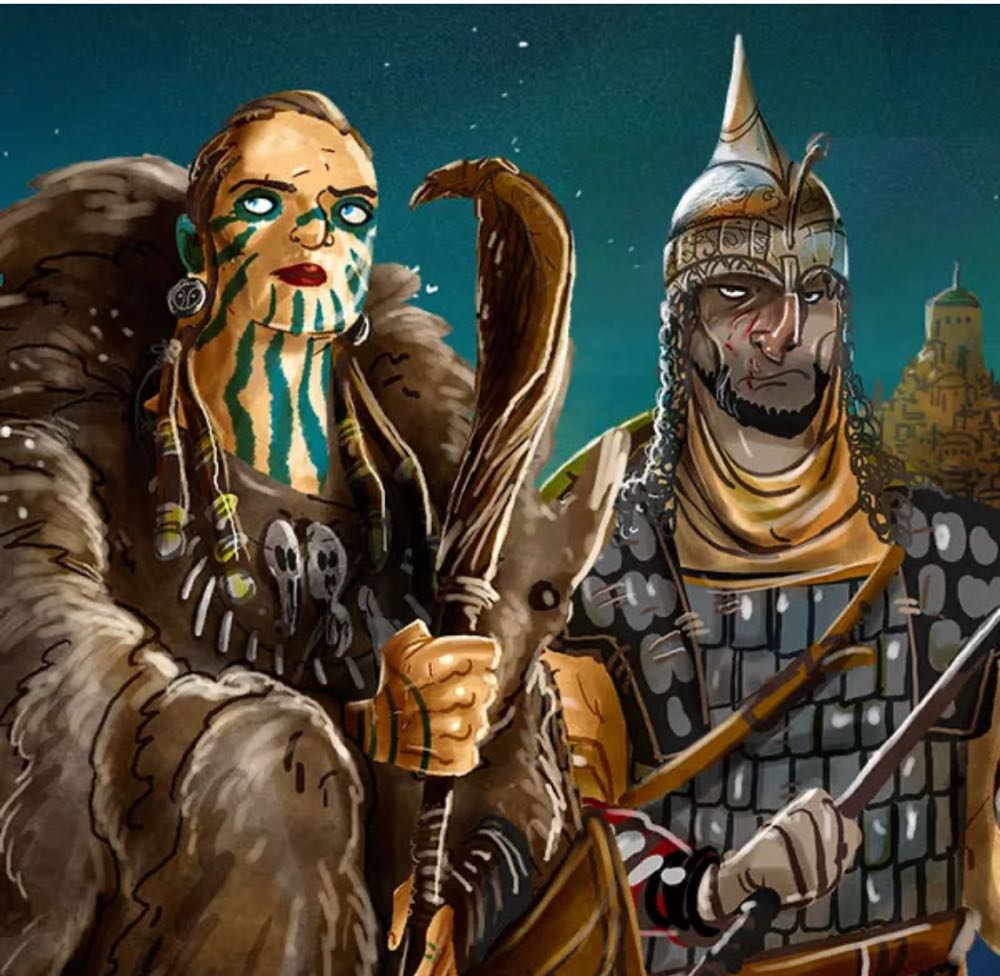 Wayfarers of the South Tigris KS Promo Pack  (1 2 3 4) board game collectible [Barcode 810011725171] - Main Image 2