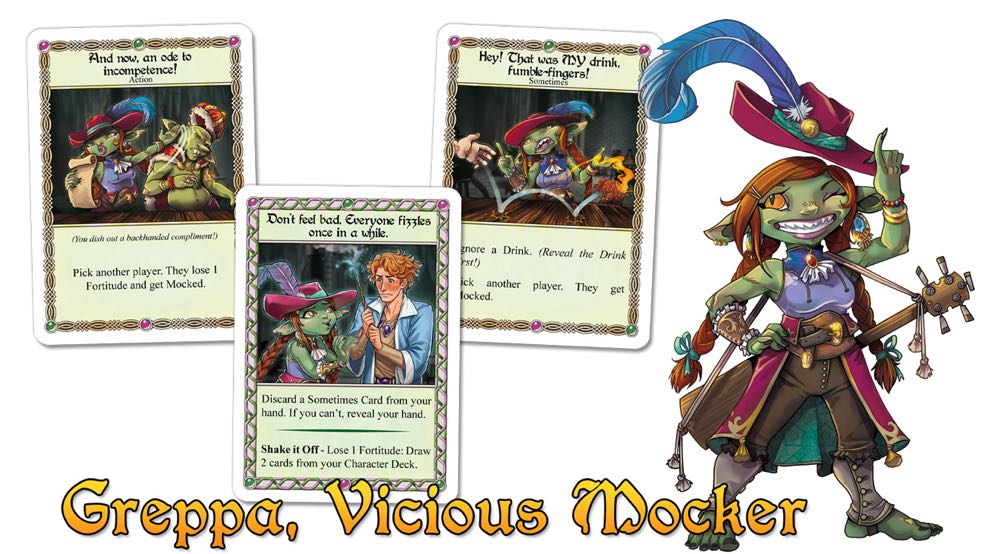 The Red Dragon Inn: Allies - Jin Vs Greppa  (2-6) board game collectible [Barcode 9781945323911] - Main Image 3