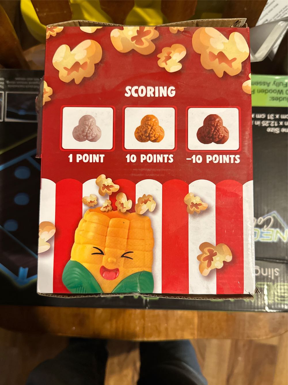 Popcorn Panic  (2-4) board game collectible [Barcode 840419706021] - Main Image 4