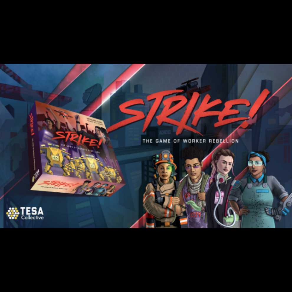 Strike! The Game Of Worker Rebellion  (2-4) board game collectible [Barcode 721205399255] - Main Image 2