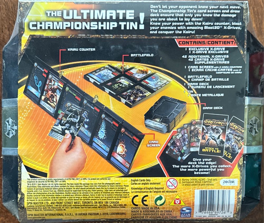 Redakai Conquer The Kairu  board game collectible [Barcode 778988897263] - Main Image 2