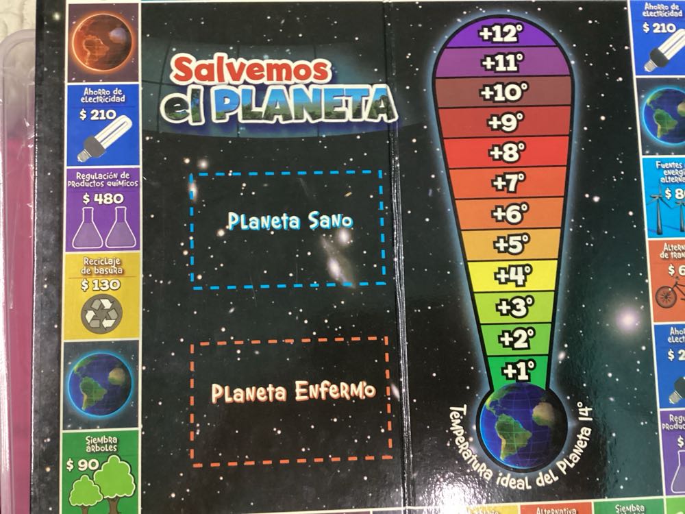Salvando El Planeta  (2, 3 Or 4) board game collectible - Main Image 4