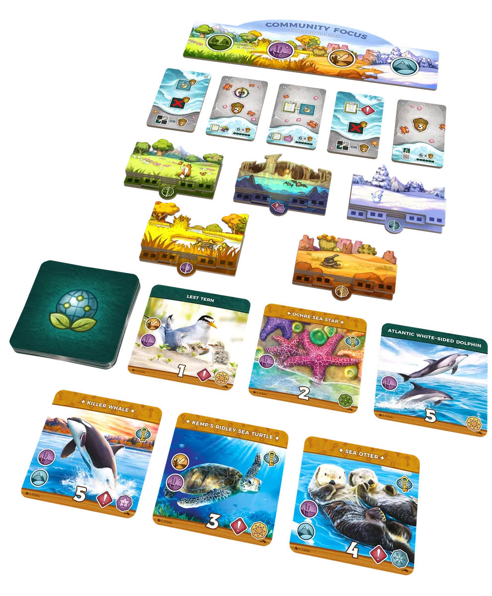 Keystone North America (2nd Edition): Coastal Expansion  (1 2) board game collectible [Barcode 850053078064] - Main Image 4