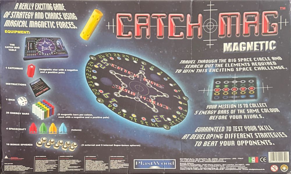 Catch Mag  (2-4) board game collectible [Barcode 8027352000399] - Main Image 2