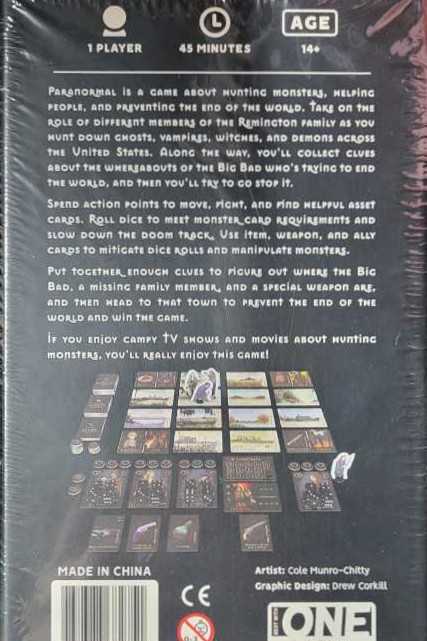 Paranormal   (1) board game collectible [Barcode 732388682751] - Main Image 2