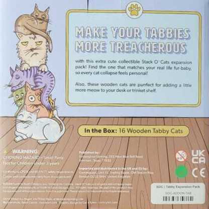 Stack O’ Cats: Tabby Expansion   board game collectible [Barcode 71836580] - Main Image 2
