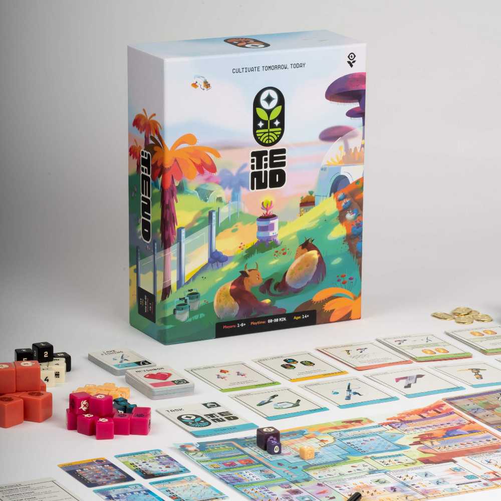 Tend  (1-12) board game collectible [Barcode 850062015326] - Main Image 2