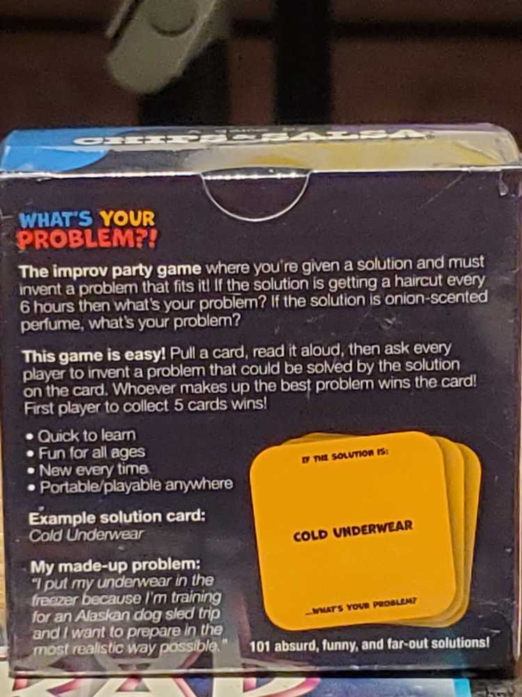 What’s Your Problem?  board game collectible [Barcode 195893480081] - Main Image 2