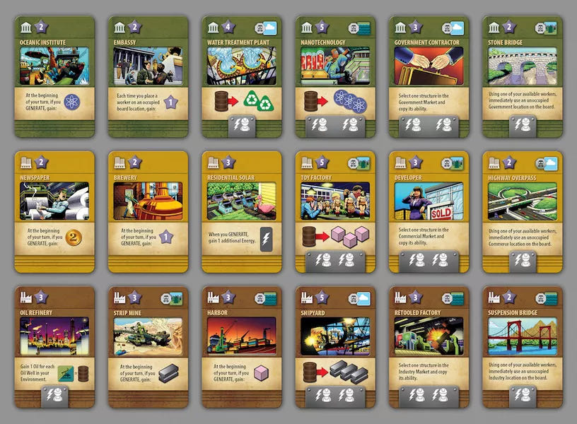 Manhattan Project Energy Empire: Cold War  (1 2 3 4 5) board game collectible [Barcode 3760372236014] - Main Image 3