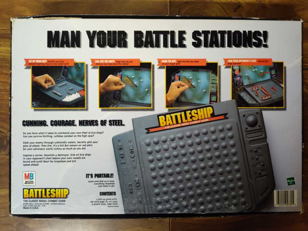 BATTLESHIP  (2) board game collectible [Barcode 032244047305] - Main Image 2