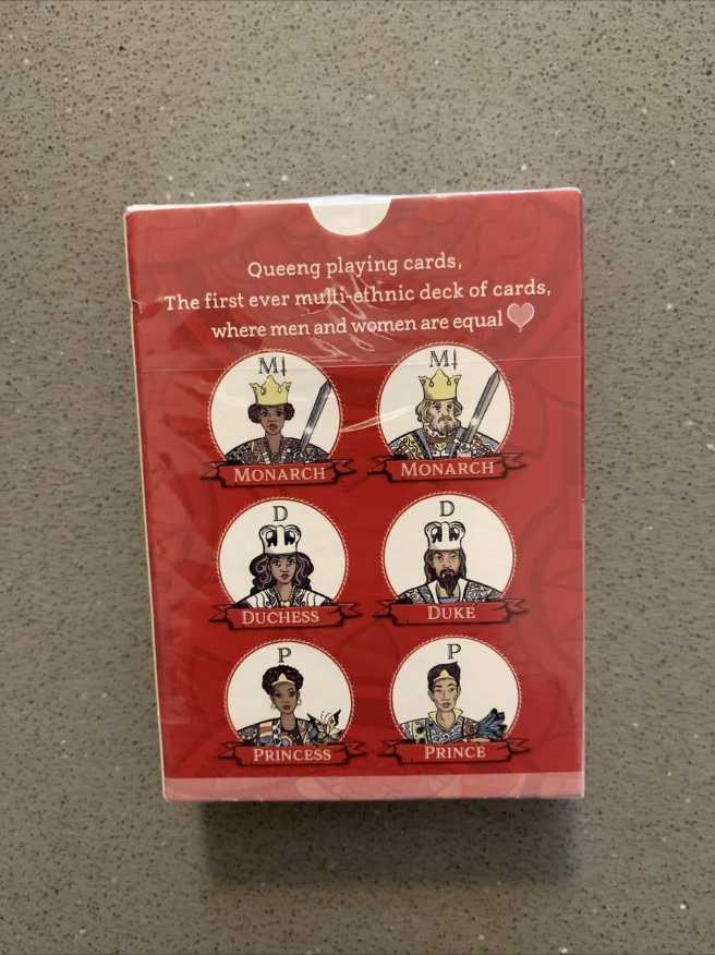 Queeng Playing Cards (2nd Ed.)  board game collectible [Barcode 195893704835] - Main Image 2