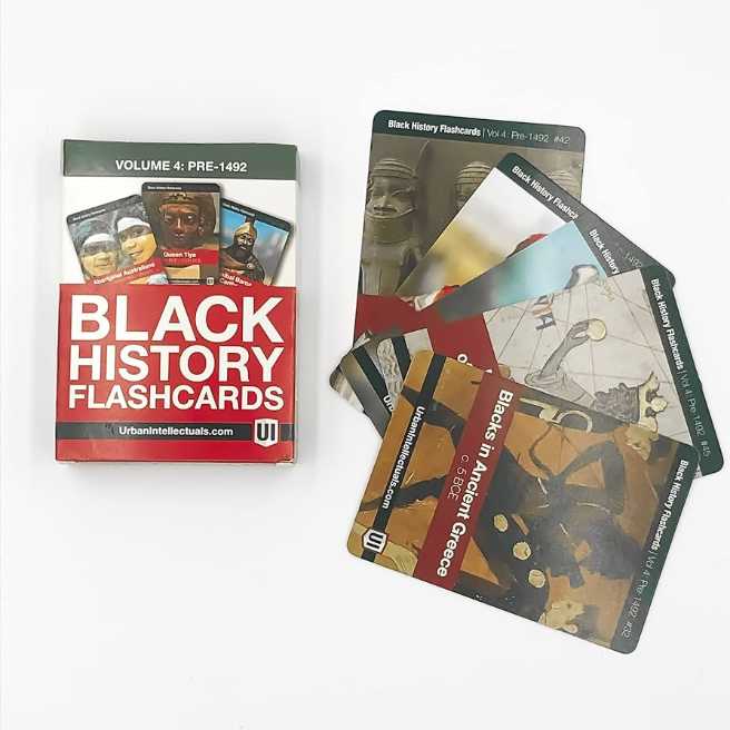 Black History Flashcards: Volume 4 (Pre-1942)  board game collectible [Barcode 865302000437] - Main Image 2