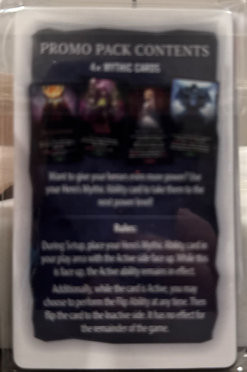 Dice Throne Outcasts Promo Card Set  board game collectible [Barcode 850065360348] - Main Image 2