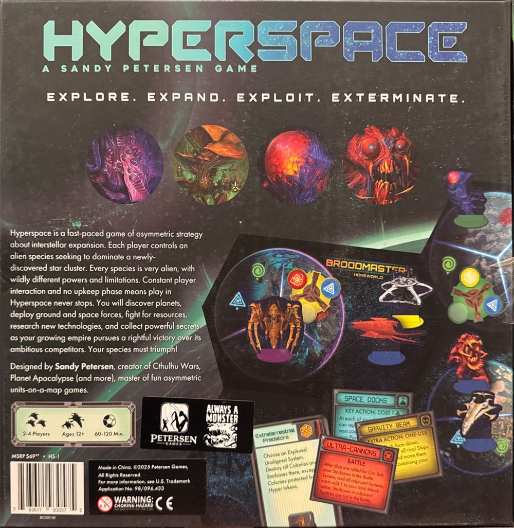 Hyperspace  (2-6) board game collectible [Barcode 793611930575] - Main Image 2