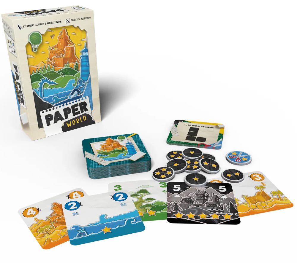 Paper World  (2 3 4) board game collectible [Barcode 850059057247] - Main Image 3