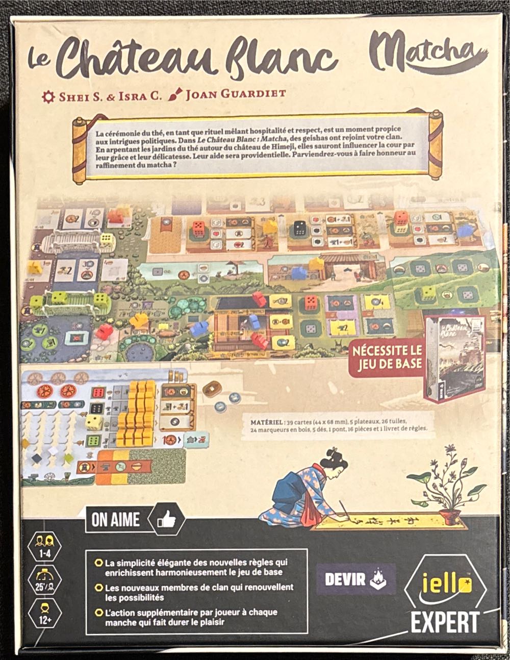 Le Chateau Blanc: Matcha  board game collectible [Barcode 3701551703477] - Main Image 2