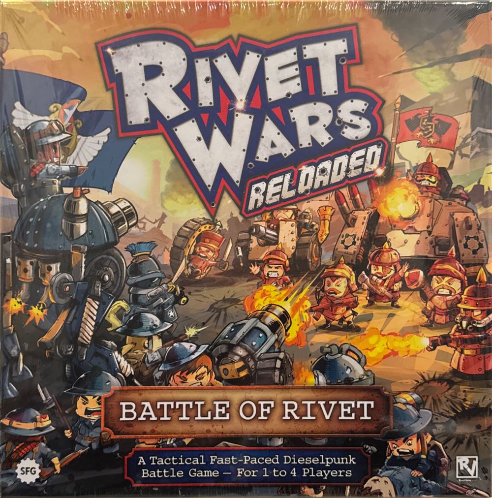 Rivet Wars: Reloaded - Battle Of Rivet  (1-4) board game collectible [Barcode 5060453697566] - Main Image 2