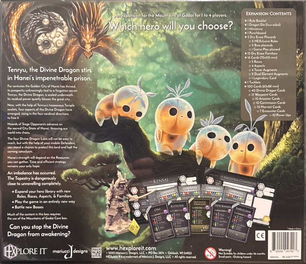 The Mountains Of Godai: Return To Ishidan  board game collectible [Barcode 850000047907] - Main Image 2