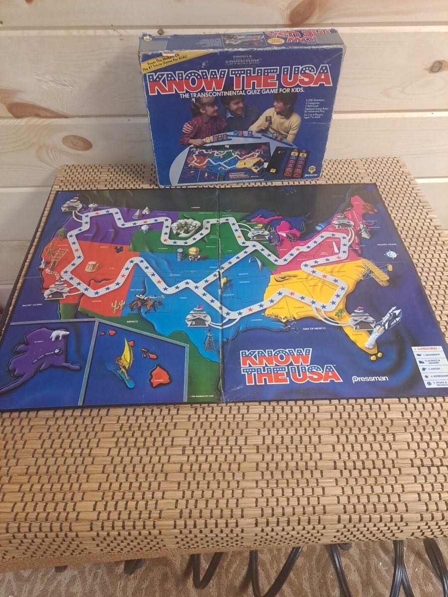 Know The USA  board game collectible [Barcode 021853020809] - Main Image 4