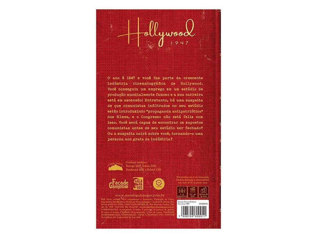 Hollywood 1947  board game collectible [Barcode 7908704600911] - Main Image 2