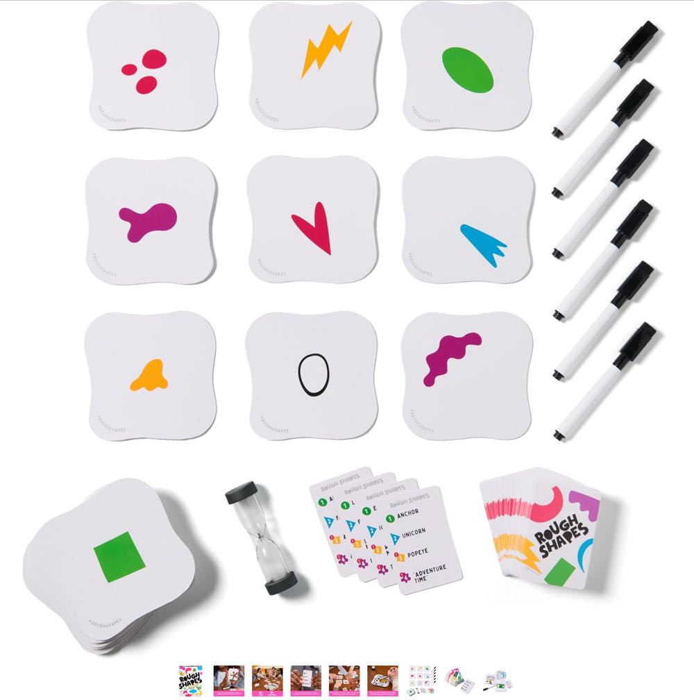 Rough Shapes  (3-8) board game collectible - Main Image 4