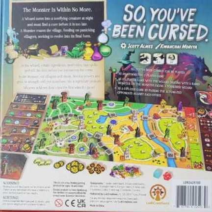 So, You’ve Been Cursed  (0-2) board game collectible - Main Image 2