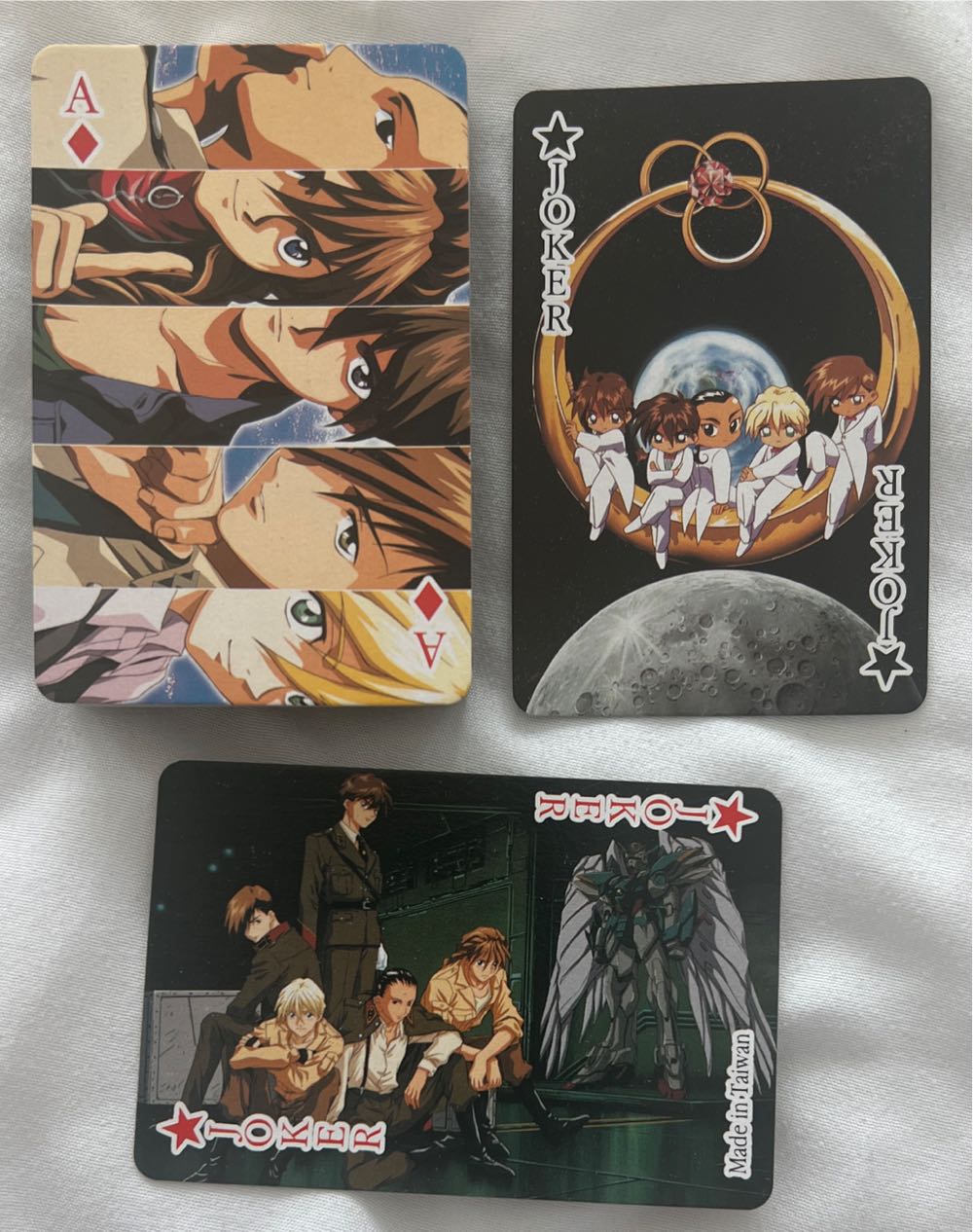 Gundam Wing Endless Waltz Playing Cards  board game collectible - Main Image 2