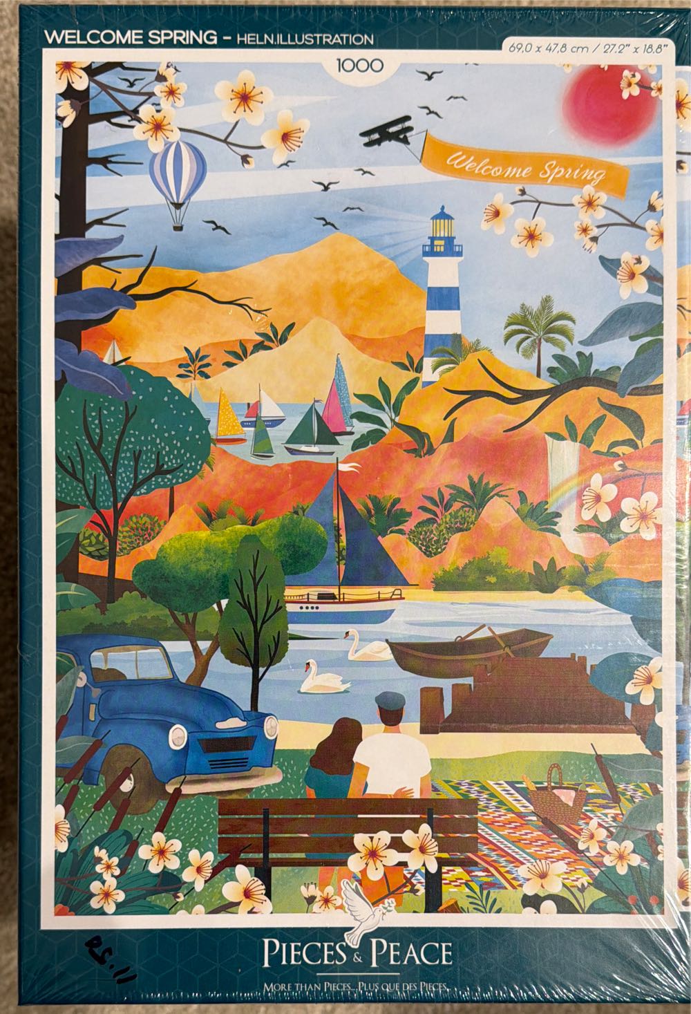 Puzzle New England Patriots Nfl 100 Piece Gillette Stadium 12” X 12” Sealed