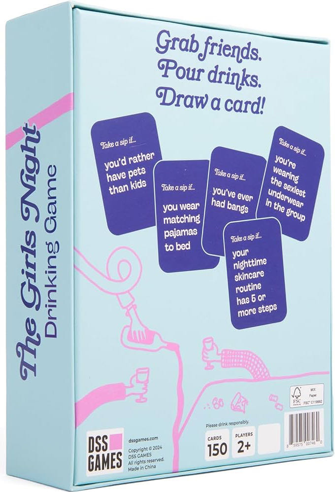 The Girls Night Drinking Game  board game collectible - Main Image 2