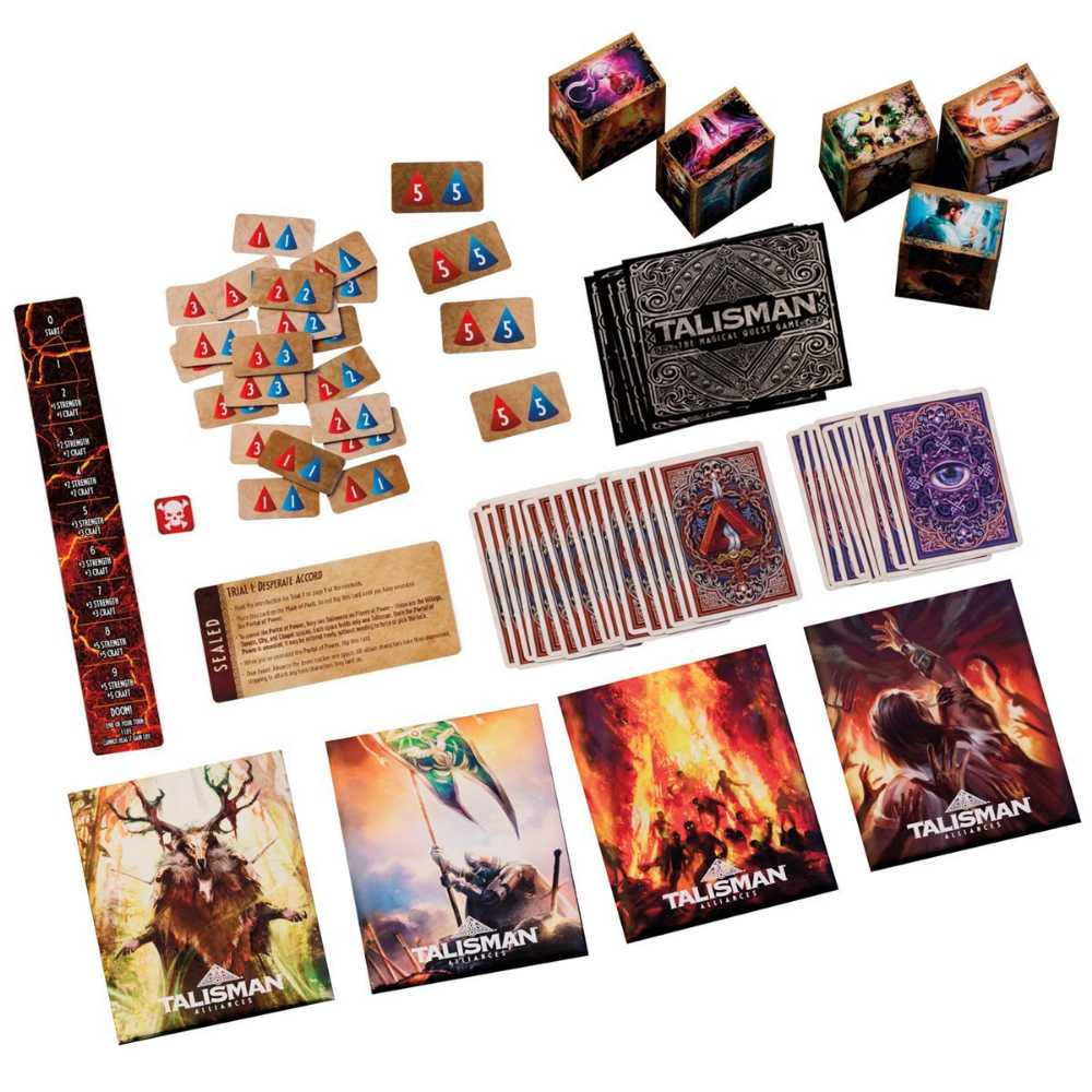 Talisman Alliances: Fate Beckons  (2-6) board game collectible [Barcode 5010996227799] - Main Image 3