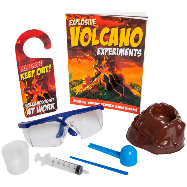 Explosive Action 8 Book Kit Explosive Volcano Science Experiments Lava 8 W Activity Station Book & Kit * New Top That With Ages  board game collectible [Barcode 9781787007840] - Main Image 3