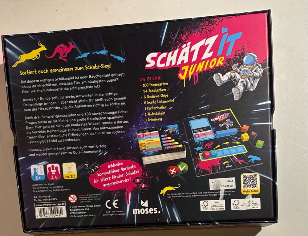 Schätz It Junior Kaufen Ab €  (2-6) board game collectible [Barcode 4033477909480] - Main Image 2
