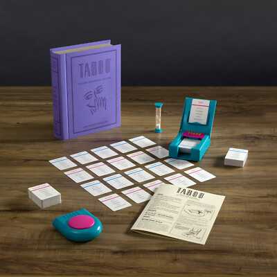 Taboo Vintage (Bookshelf Edition)  (4-10) board game collectible [Barcode 850031312142] - Main Image 4