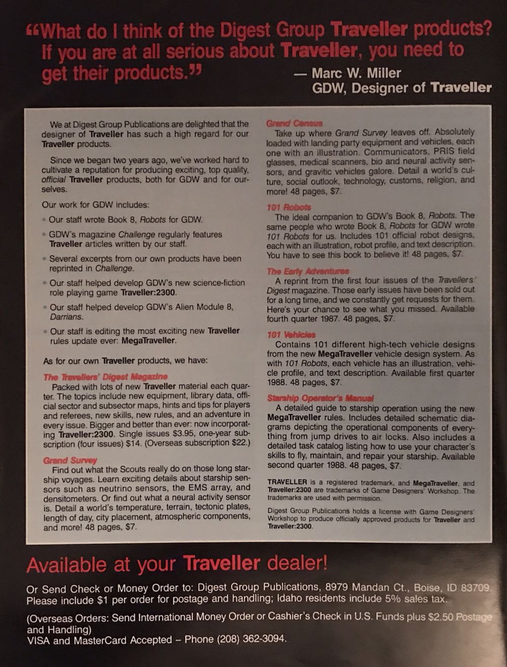 The Travellers Digest 9  board game collectible - Main Image 2
