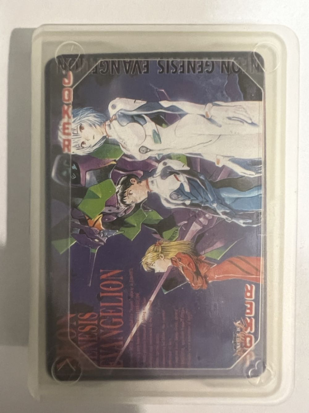 Neon Genesis Evagelion Playing Cards  board game collectible - Main Image 2