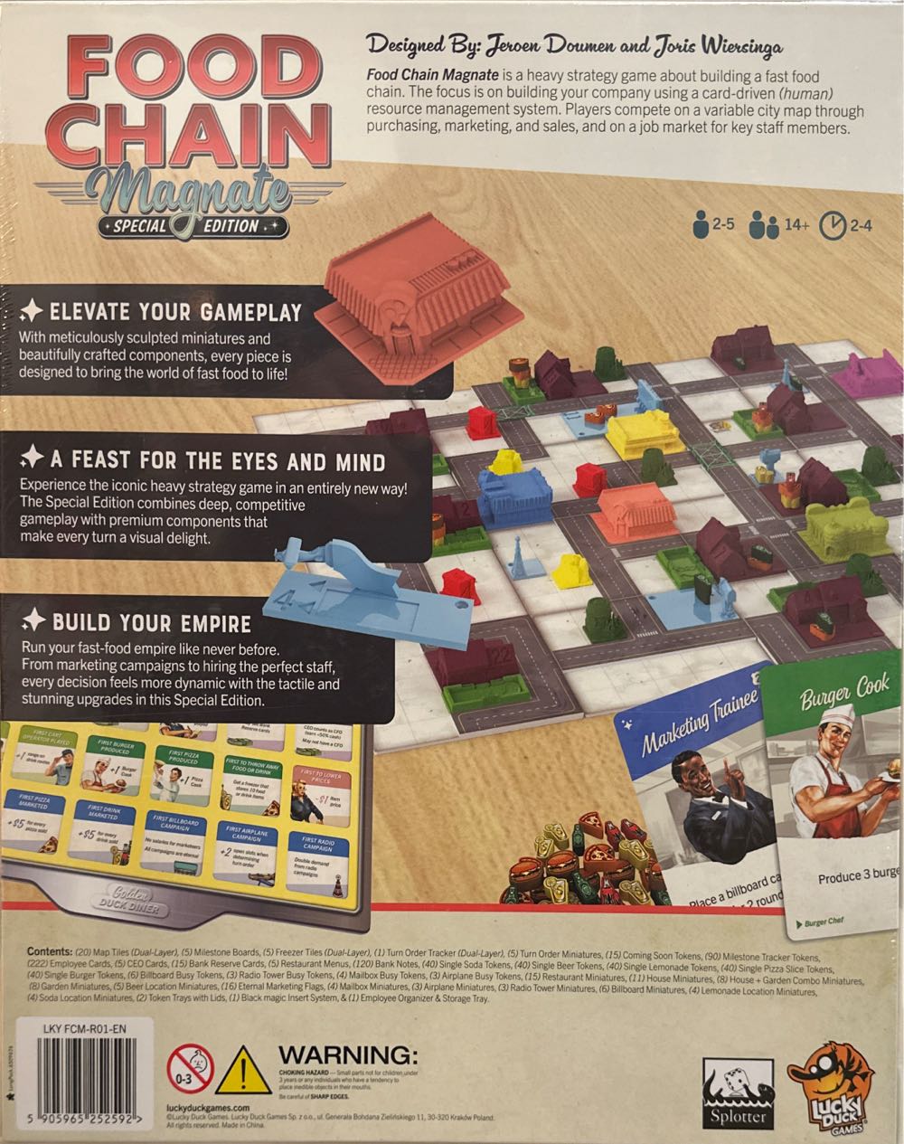 Food Chain Magnate: Special Edition  (2-5) board game collectible [Barcode 5905965252592] - Main Image 2