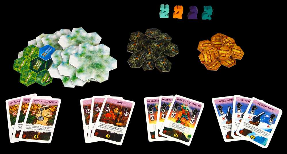 El Dorado: Draken, Schatten & Mysteries  board game collectible - Main Image 4