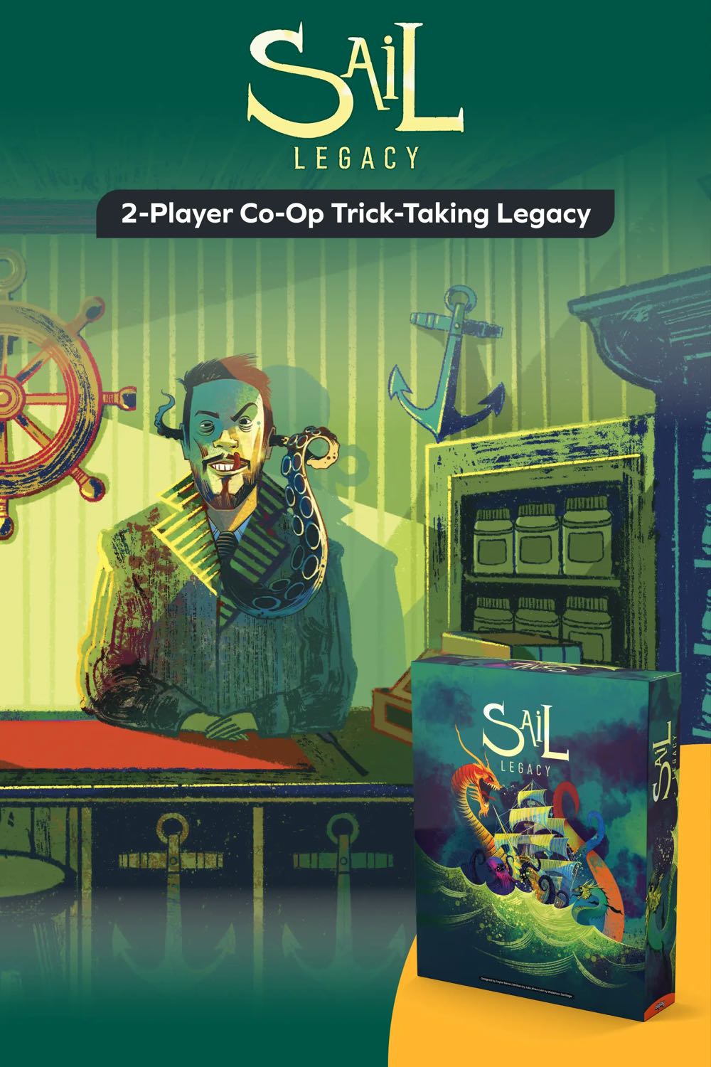 Sail Legacy Deluxe  (2) board game collectible - Main Image 2