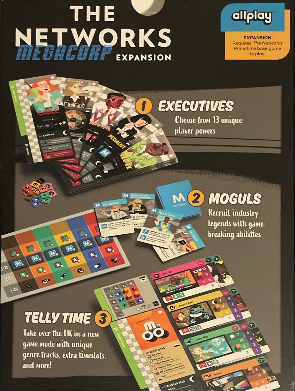 The Networks: Megacorp Expansion  board game collectible [Barcode 618149325573] - Main Image 2