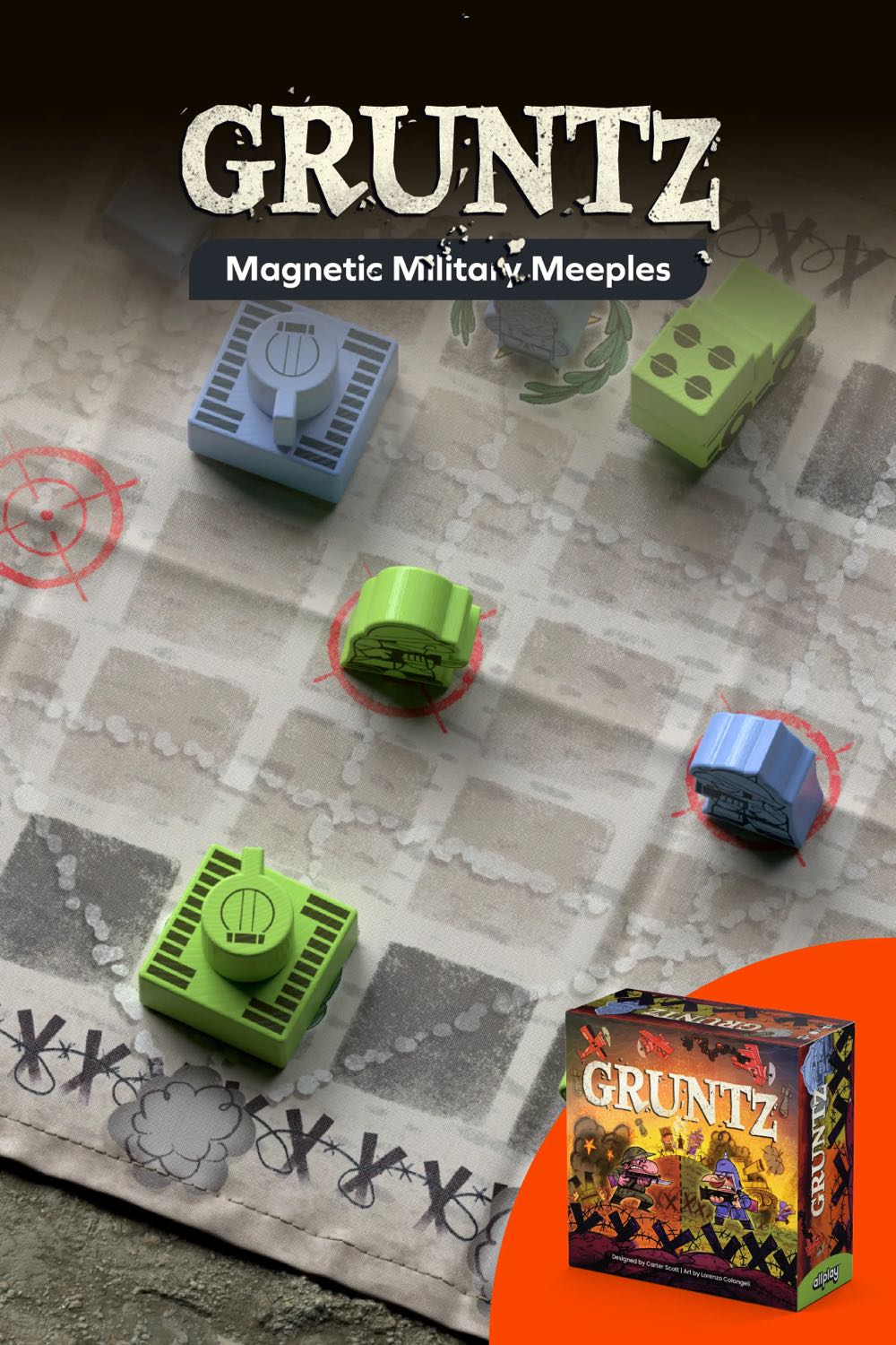 Gruntz +upgrades & Supplies Expansion  (2) board game collectible - Main Image 2