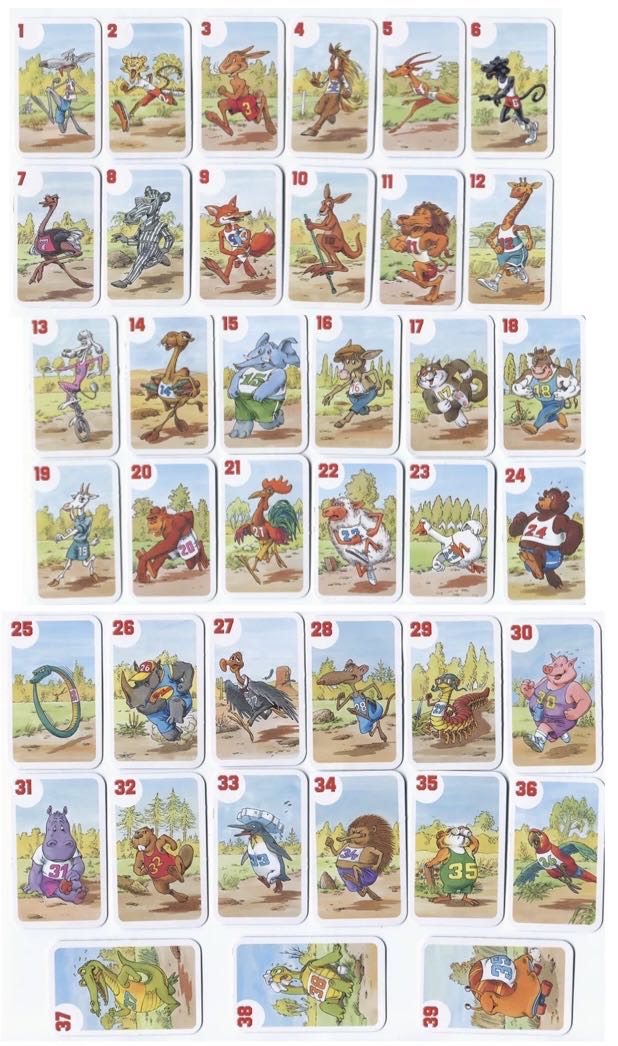 Animal Olympics  (2 3 4) board game collectible [Barcode 4005556004713] - Main Image 3