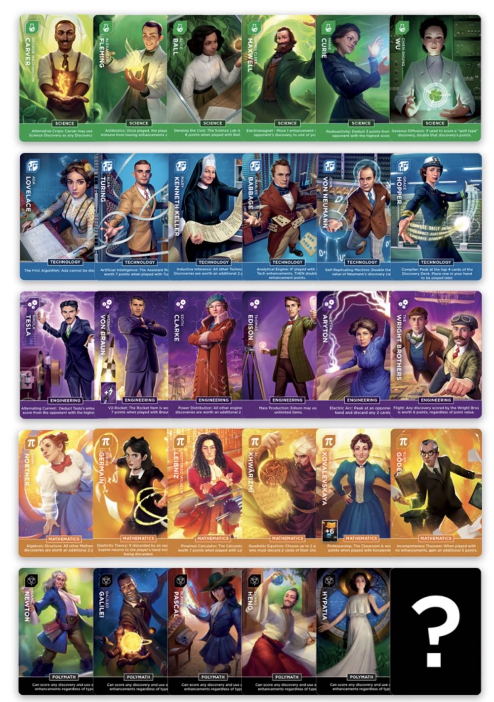 STEM Epic Heroes (Collectors Edition)  (2 3 4) board game collectible [Barcode 860220000613] - Main Image 3